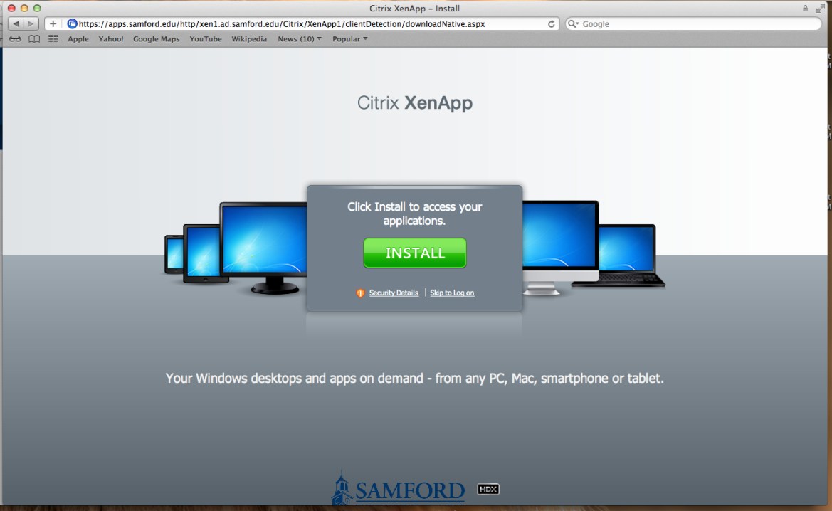 citrix online plugin windows